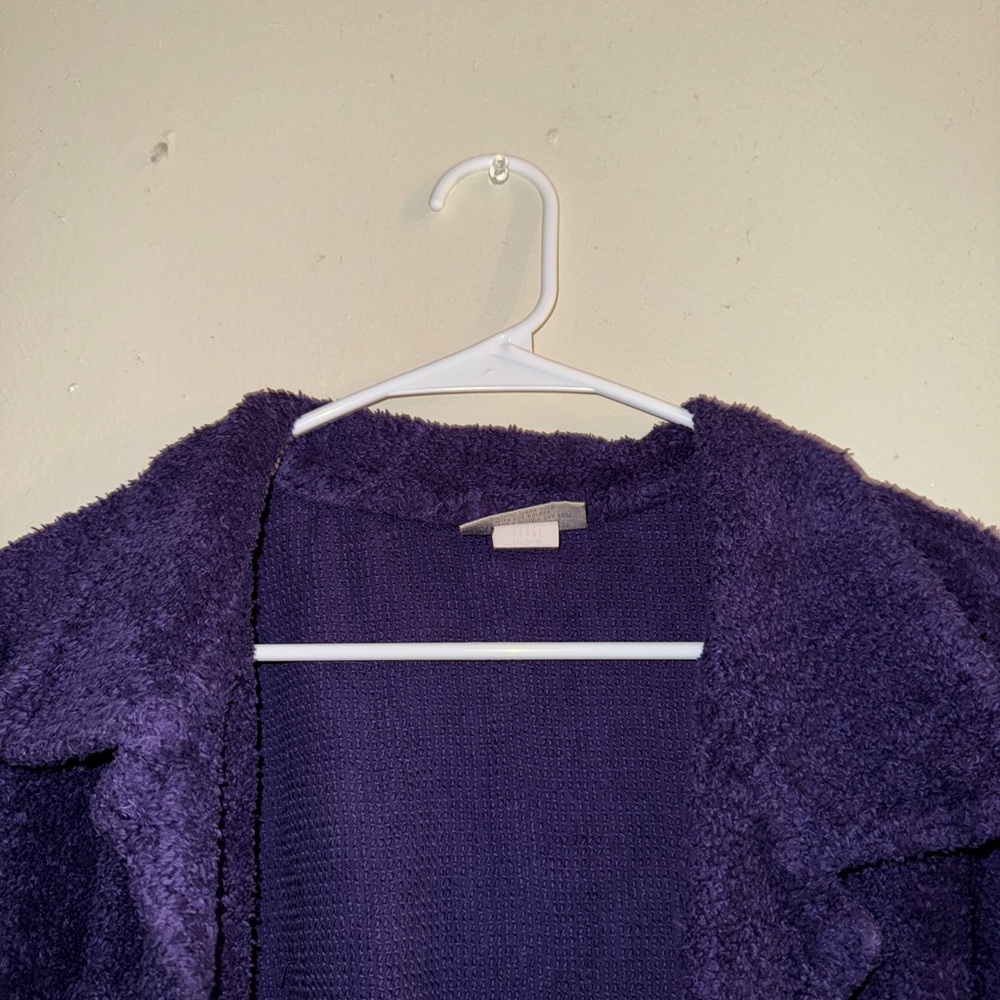 Purple Button Up Jacket - image 5